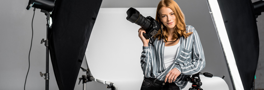 Studio photo portrait